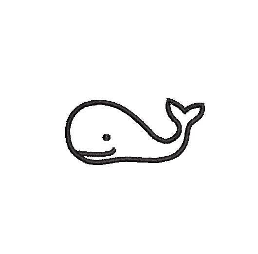 Whale Outline